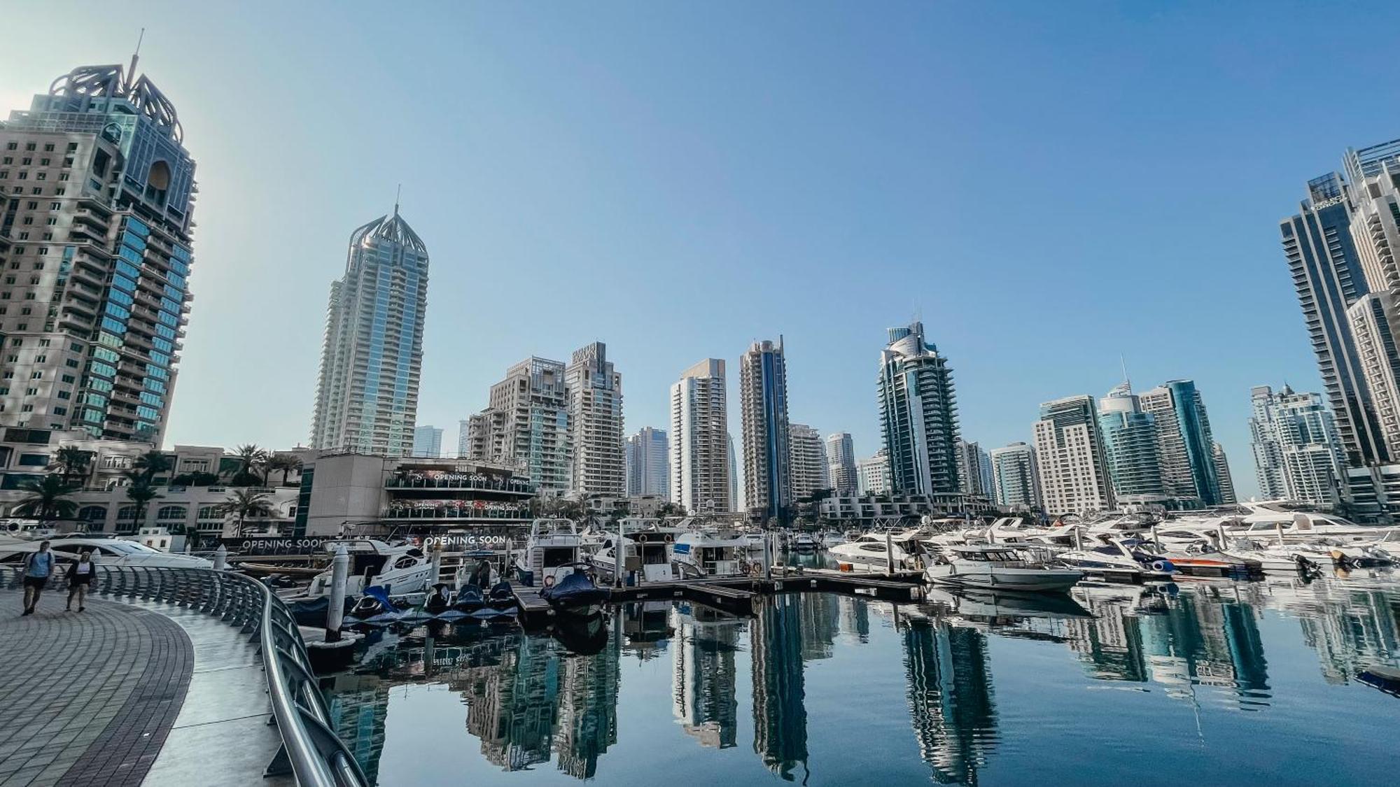 Gorgeous City And Sea Views From A High-Rise Suite Dubai Exterior photo